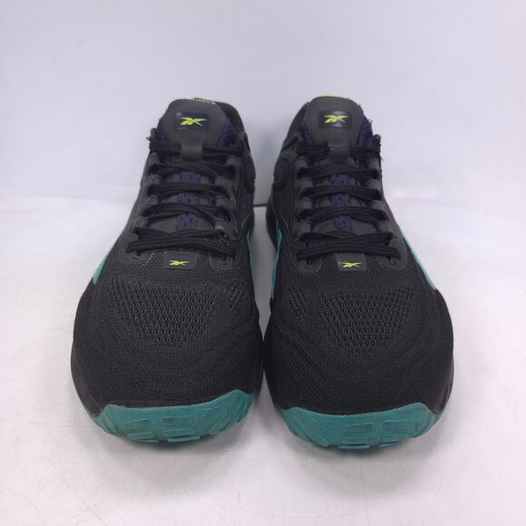 Reebok Nano X Athletic Lace Up Running Shoe Mens Size 11 GX9912 Black Blue - Picture 2 of 10